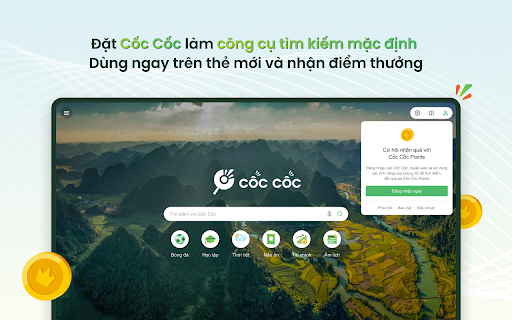 Cốc Cốc Search - Chrome Extension