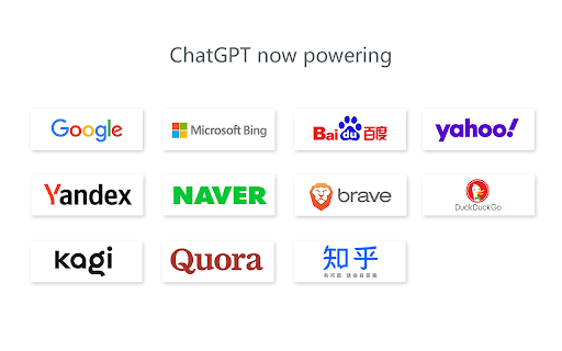 ChatGPT Search Integration - Chrome Extension