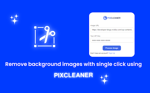 Pixcleaner Background Remover - Chrome Extension