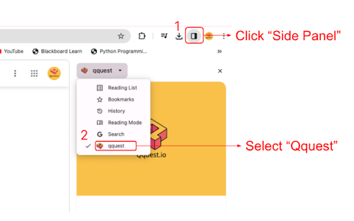 Qquest.io - Chrome Extension