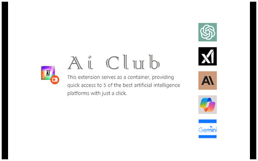 Ai Club 1.2 - Chrome Extension