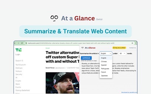 ChatGPT Content Summarizer - Chrome Extension