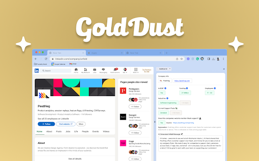 GoldDust - Chrome Extension