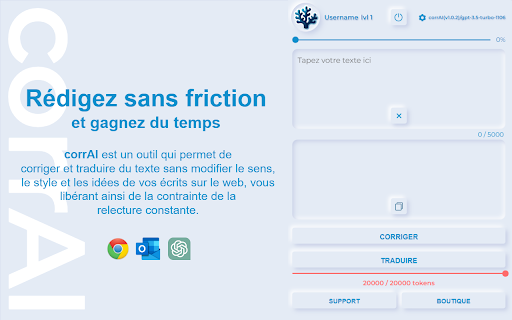 corrAI - Chrome Extension