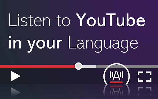 AI Voice Over for YouTube - Chrome Extension