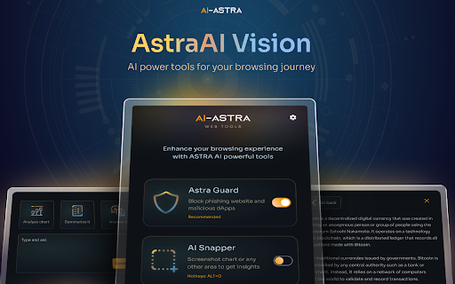 AstraAI Vision - Chrome Extension