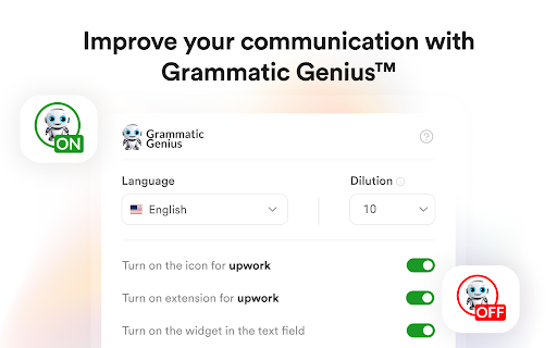 GrammaticGenius™ - Chrome Extension