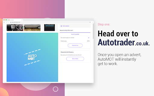 AutoMOT - Chrome Extension