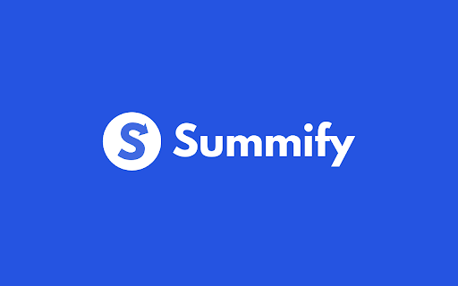 Summify - Chrome Extension