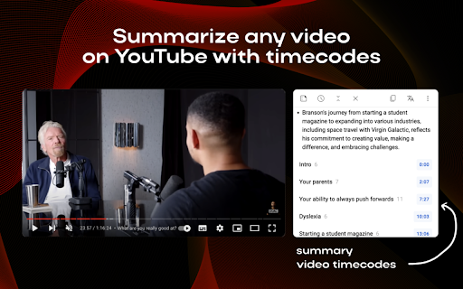 YouTube Video Summarizer Extension - Chrome Extension