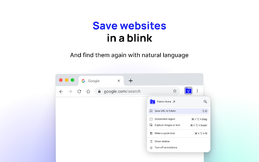 Fabric - Chrome Extension