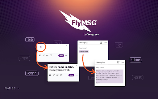 FlyMSG - Chrome Extension