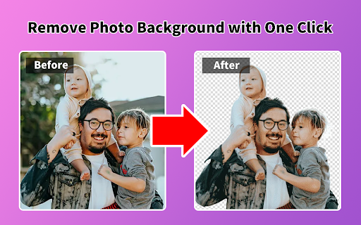 Background Remover - Chrome Extension Website screenshot