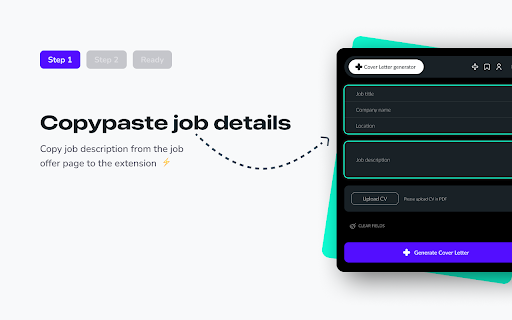 AI Cover Letter Generator - Chrome Extension