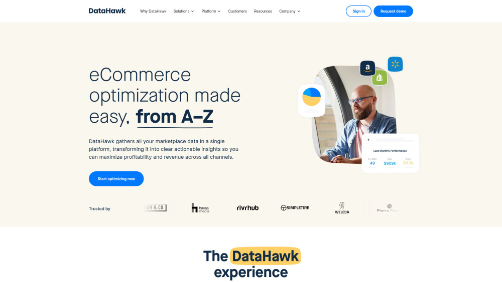 DataHawk eCommerce Analytics