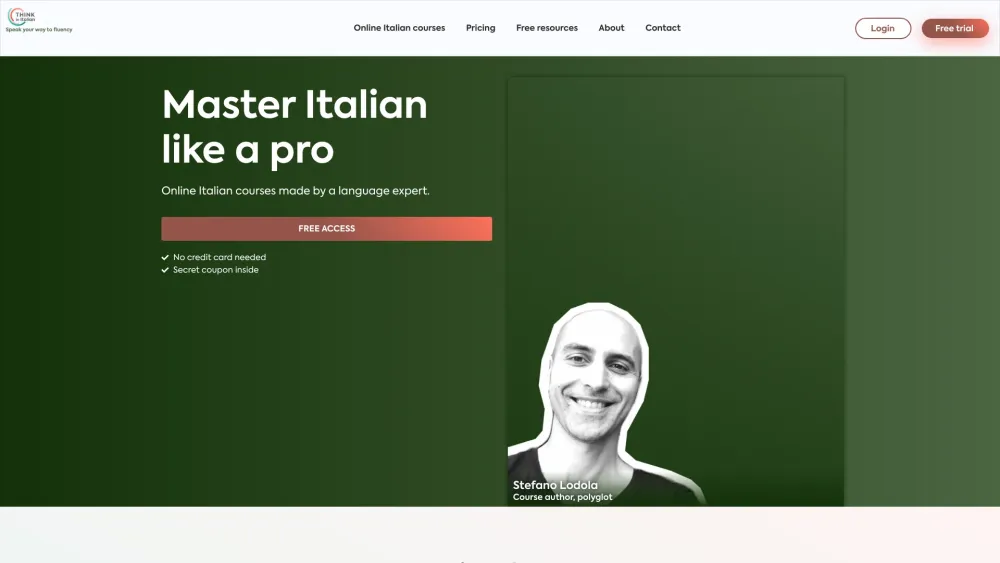 Ripeti Con Me! Website screenshot