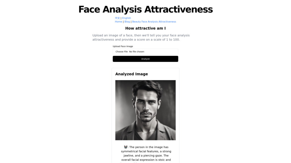 Face Analysis Attractiveness