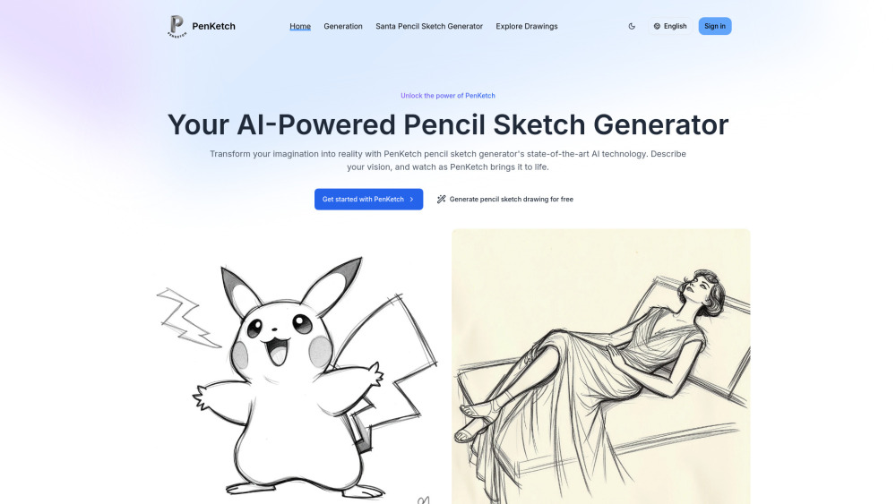 Pencil Sketch Generator: Make Creative Sketch Drawing