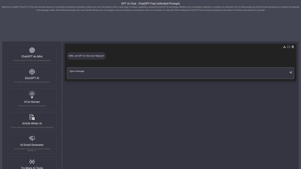 ChatGPT Free Unlimited