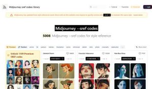 Midjourney Sref : Style Reference Codes