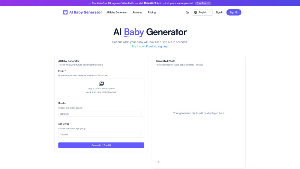 AI Baby Generator
