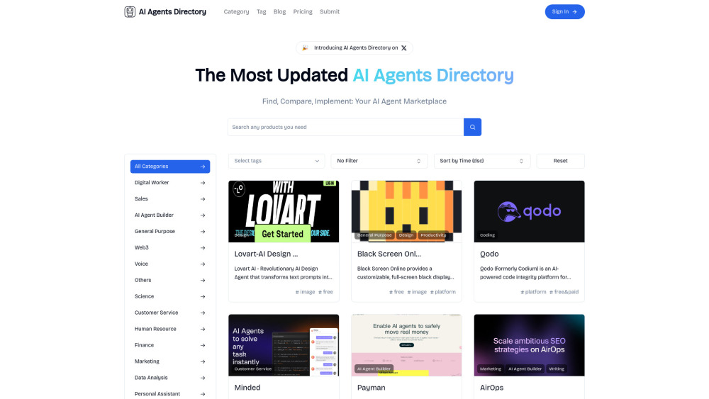 AI Agents Directory