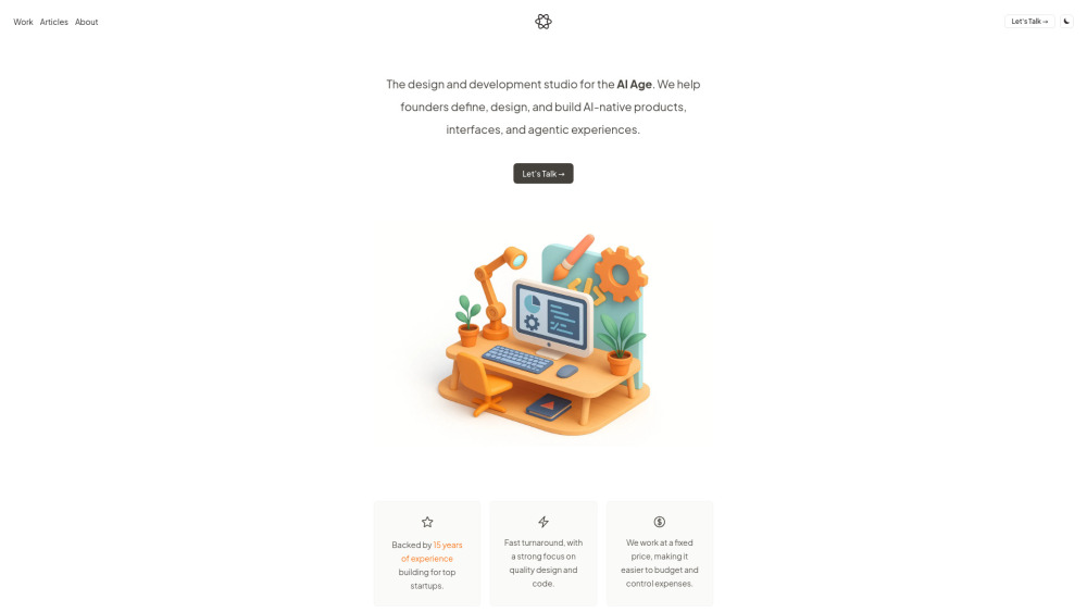 tidi.studio Website screenshot