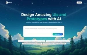 Bolt AI - Free AI Web Designer & App Builder Tool