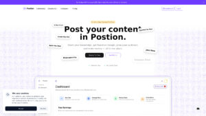 Postion - AI Content Creation & Monetization Platform