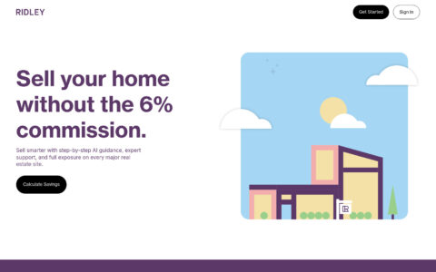 Ridley - AI-Powered Home Selling Platform | Save on Fees