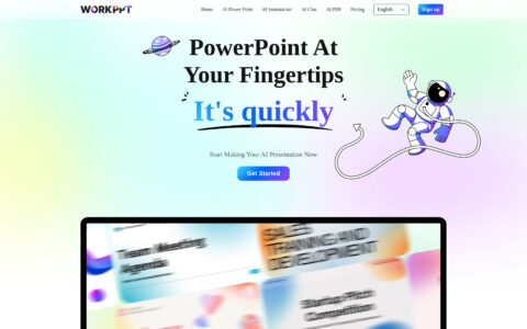 WorkPPT - AI Presentation Generator | Free Online
