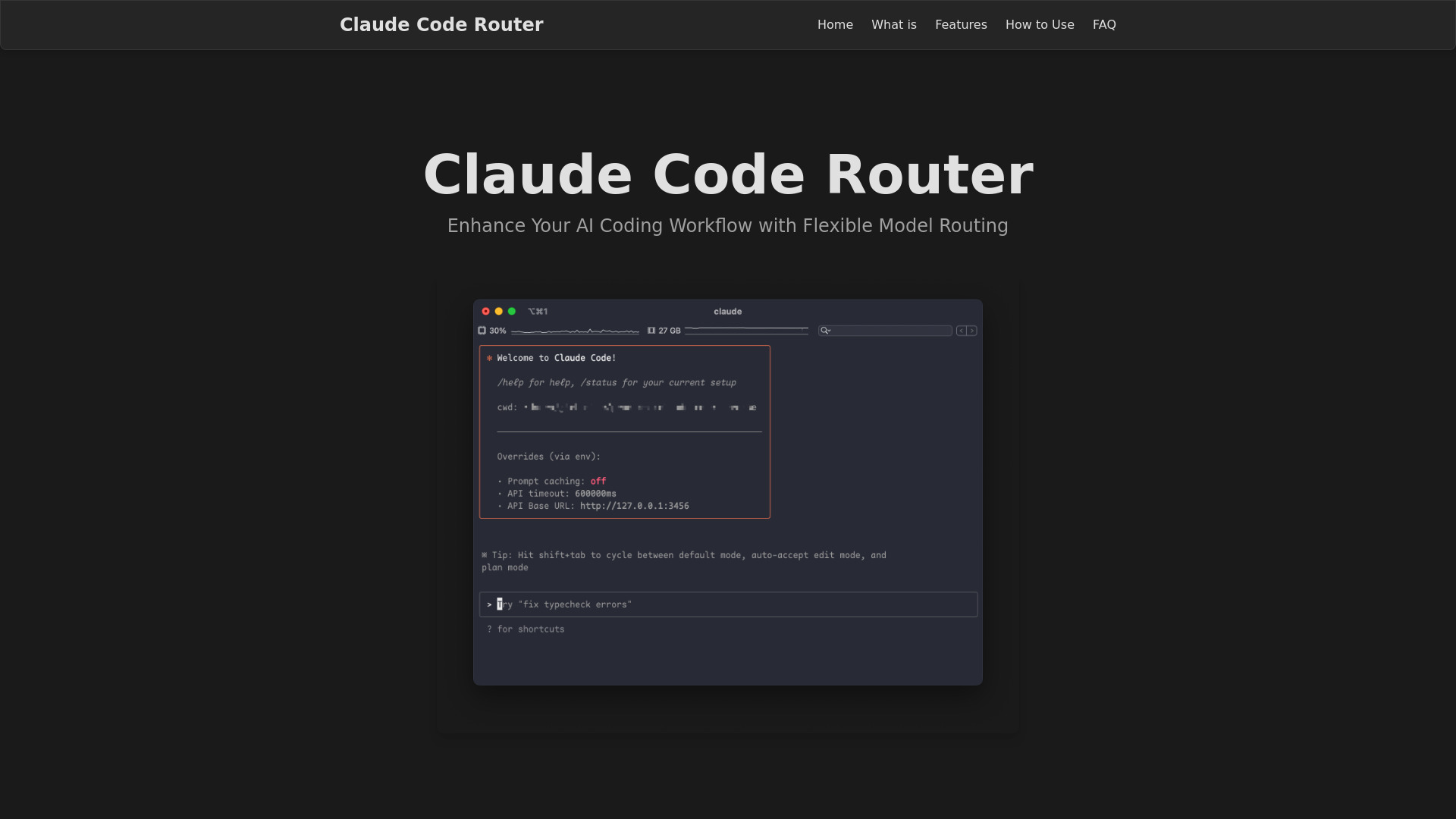 Claude Code Router - Multi-LLM AI Coding CLI Tool | tyy.AI Tools