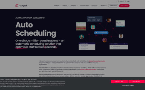 Rotageek AI - Automated Staff Scheduling Tool