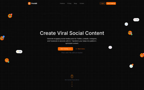 Postdit - AI Social Media Content Generator Tool