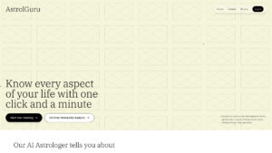 AstrolGuru - AI-Powered Astrology & Birth Chart Tool