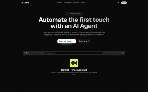 Loomr - AI Agent for Lead Qualification & FAQ Automation