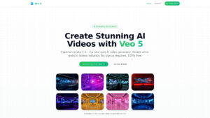 Veo 5 AI - Free AI Video Generator | Text to Video