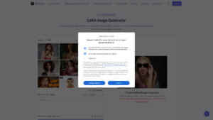 Lora - AI Image Generator with Custom LoRA Training