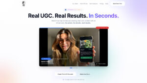 UGCReal - AI UGC Generator for App Marketing