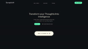 SynapticAI - AI Second Brain for Learning & Memory