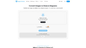 Image to Drawio - AI-Powered Diagram Converter Tool