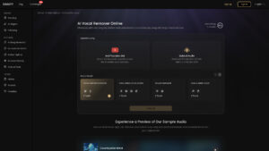 Singify Vocal Remover - AI-Powered 8-Stem Audio Tool