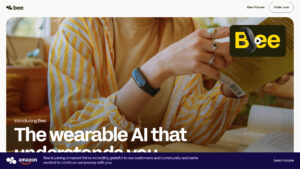 Bee - AI Wearable Second Brain | Conversation Tracker