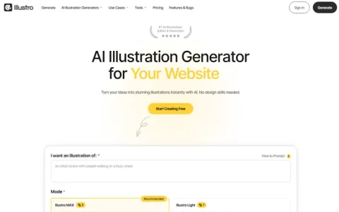 Illustro - AI Illustration Generator | Free Online Tool