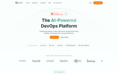 Microtica - AI-Powered DevOps Platform Free Online