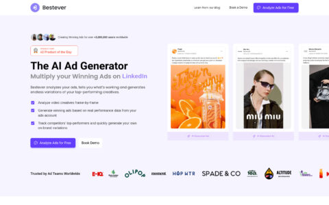 Bestever - AI Ad Creative Analysis & Generation Tool