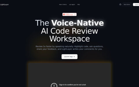 LightLayer - Voice AI Code Review Tool | 5x Faster