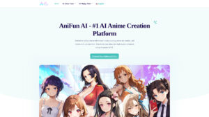Anifun AI - AI Anime Art & Manga Generator Tool