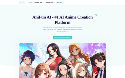 Anifun AI - AI Anime Art & Manga Generator Tool