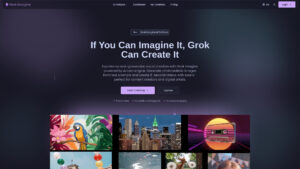 Grok Imagine - AI Image & Video Generator Tool